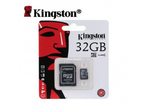 Flash Card Kingston MicroSDHC Card 32GB Class10